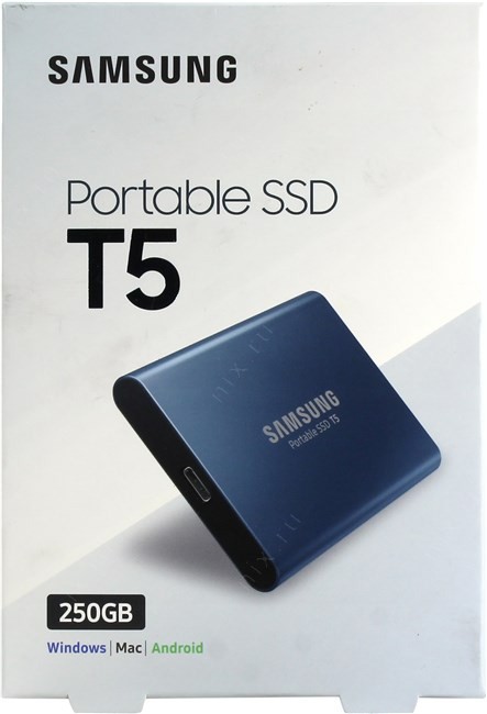 Внешний SSD диск Samsung T5 250 Гб MU-PA250B photo 2