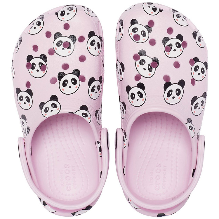 Шлепанцы Crocs Panda Print Clog K photo 5