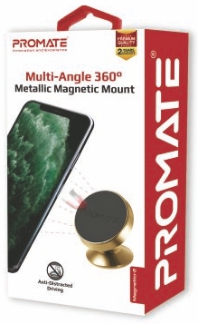 Автомобильный держатель для смартфона Promate AISMAGNETTOGD photo 2