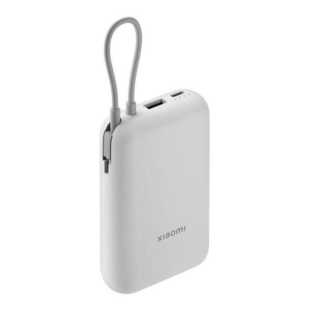 Внешний аккумулятор Xiaomi 20000mAh (Integrated Cable) GL Light Gray (61826) photo 1 Внешний аккумулятор Xiaomi 20000mAh (Integrated Cable) GL Light Gray (61826) photo 1