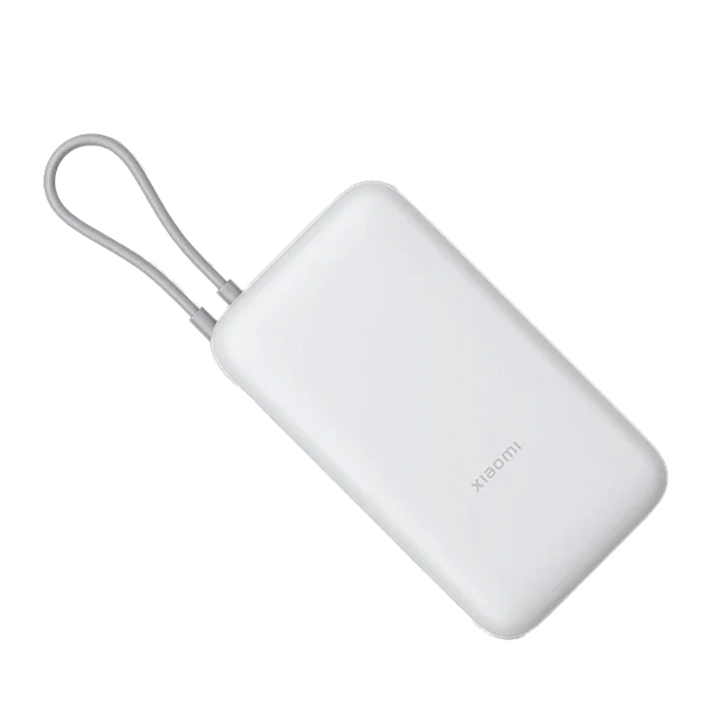 Внешний аккумулятор Xiaomi 20000mAh (Integrated Cable) GL Light Gray (61826) photo 7