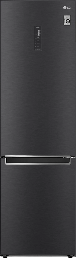Frigider cu doua usi LG GBB72MCUGN / 384 l / 203 cm / D / Negru photo 1