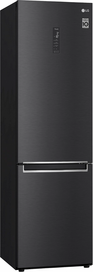 Frigider cu doua usi LG GBB72MCUGN / 384 l / 203 cm / D / Negru photo 2