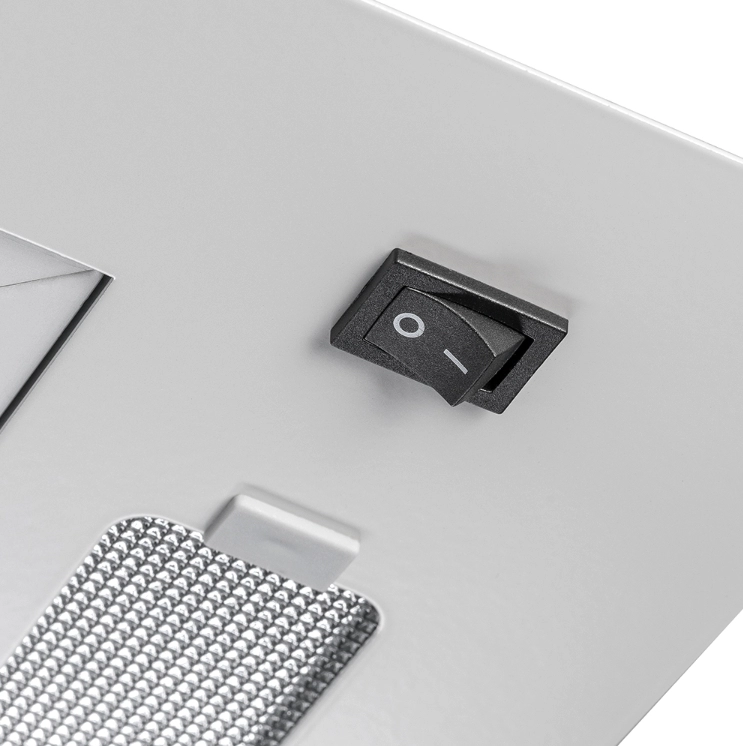 Вытяжка Pyramida HBE 60 SLIM GR / Полновстраиваемая / До 12 кв.м / Нержавеющая сталь photo 7