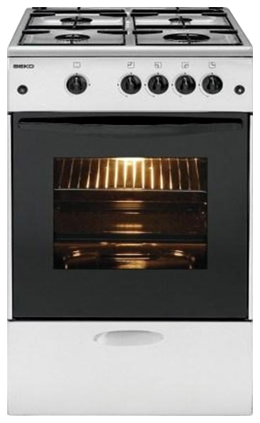 Plita de gaz Beko CSG52011GS / 4 arzatoare / 50 cm / Alb photo 1 Plita de gaz Beko CSG52011GS / 4 arzatoare / 50 cm / Alb photo 1