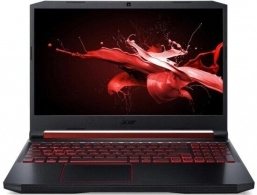 Laptop Acer AN515-54-77GV, Core i7, 16 GB GB, Linux, Negru cu rosu 