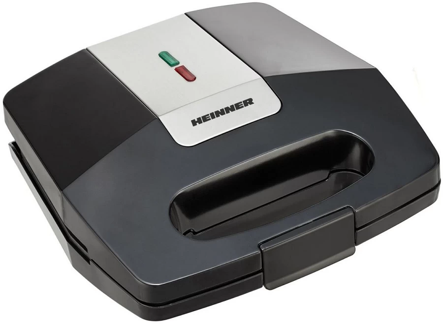 Sandwtch maker Heinner SMH2GW, 700 W, Negru photo 4