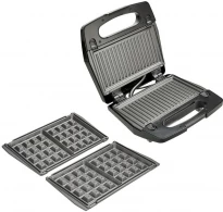 Sandwtch maker Heinner SMH2GW, 700 W, Negru thumbnav 2