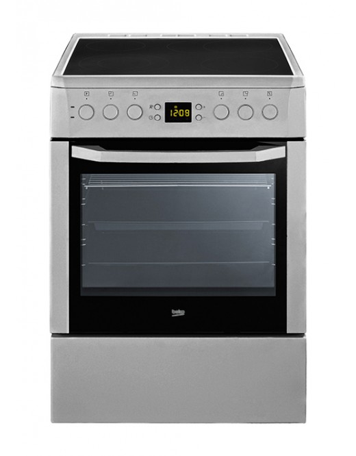 Plită electrică Beko CSM67302GX / 4 arzatoare / Sticla-ceramica photo 1 Plită electrică Beko CSM67302GX / 4 arzatoare / Sticla-ceramica photo 1
