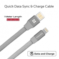 Кабель USB-A - Lightning Promate Coiline-i  Silver thumbnav 2
