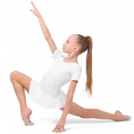 Costum pentru gimnastica Grace Dance Leotard thumbnav 3