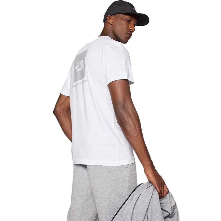 Футболка мужская The North Face M SS REFLECTIVE BOX NSE TEE S Белый photo 3