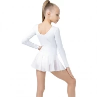 Купальник гимнастический с юбкой длинный рукав Grace Dance Gymnastic leotard thumbnav 3
