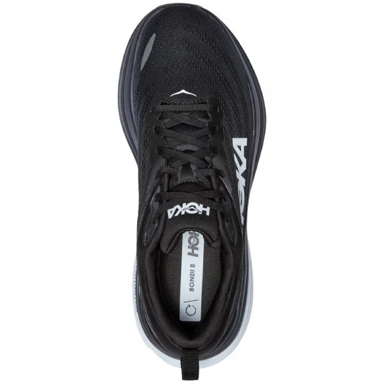 Кроссовки Hoka Bondi 8 / Женский / 39.5 / Черный/Белый photo 4