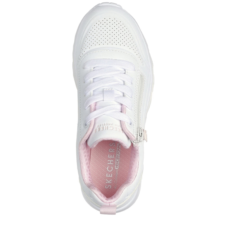 Кроссовки Skechers UNO LITE - EASY ZIP / 34 см / Белый photo 3