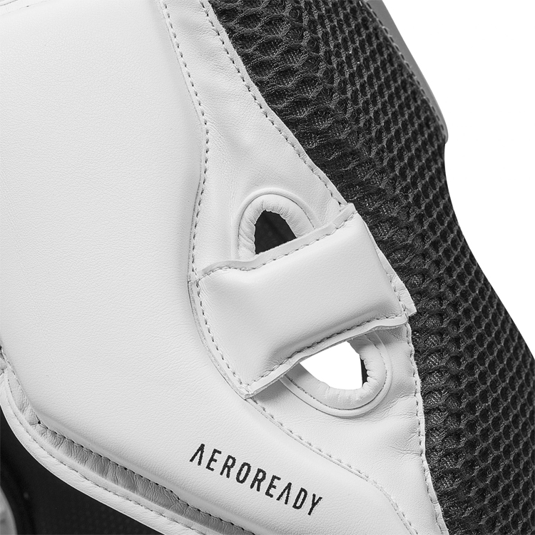 Casca p/u Box Adidas Combat Hybrid 150 ADIH150HG-BLKWHT, Alb-Negru	 photo 4