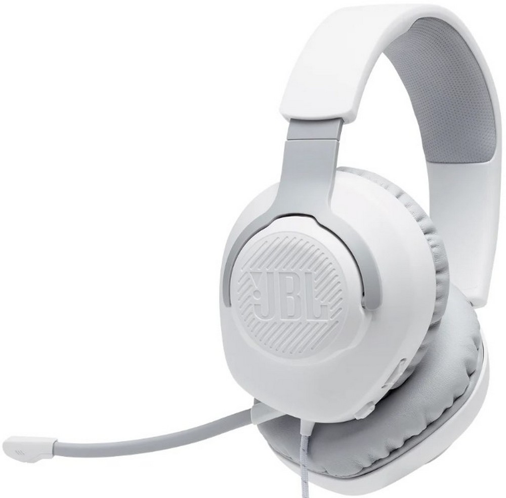 Căști JBL Quantum 100 Alb Cu fir / Gaming / Alb photo 2