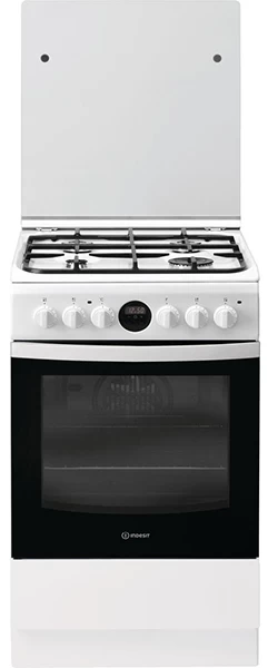 Газовая плита Indesit IS5G8CHW/E / 4 конфорок / 50 см / Белый photo 1