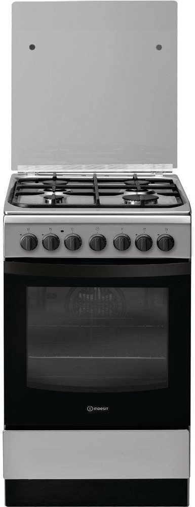 Plita de gaz Indesit IS5G5PHX/E / 4 arzatoare / 50 cm / Inox photo 1 Plita de gaz Indesit IS5G5PHX/E / 4 arzatoare / 50 cm / Inox photo 1