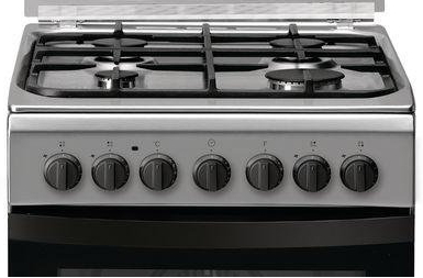 Plita de gaz Indesit IS5G5PHX/E / 4 arzatoare / 50 cm / Inox photo 2