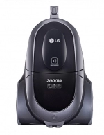 Aspirator cu container LG VK76W02HY, 1-1.9 l, 2000 W, 78 dB, Argintiu 