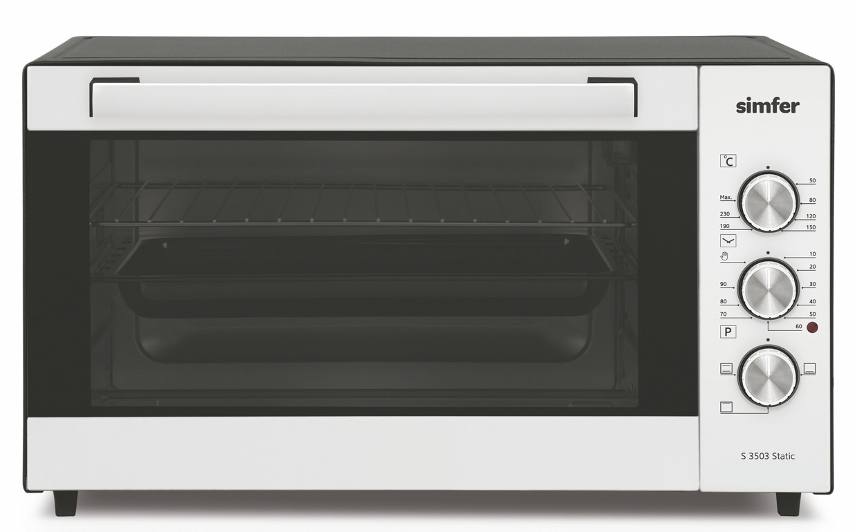 Cuptor electric Simfer S3503 Static, 35 l, 1200 W, Alb photo 1 Cuptor electric Simfer S3503 Static, 35 l, 1200 W, Alb photo 1