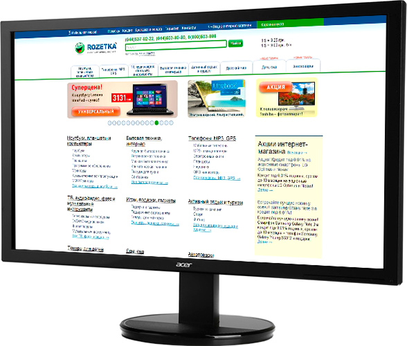 Monitor Acer K222HQLBID photo 2