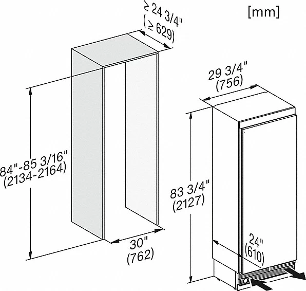 Congelator Miele F 2811 Vi L / 446 l / 212.7 cm / A++ / Alb photo 6