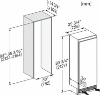 Congelator Miele F 2811 Vi L, 446 l, 212.7 cm, A++, Alb thumbnav 6