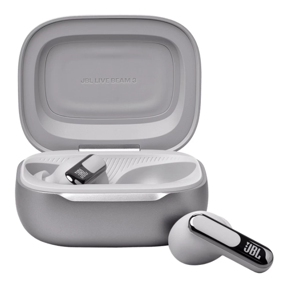 Наушники JBL LlVE BEAM 3 Silver Беспроводные / Дом и Офис / Silver photo 2