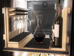 Frigider de vin Miele KWT 2611 Vi L, 104 sticle sticle, 212.7 cm, A+, Negru thumbnav 4