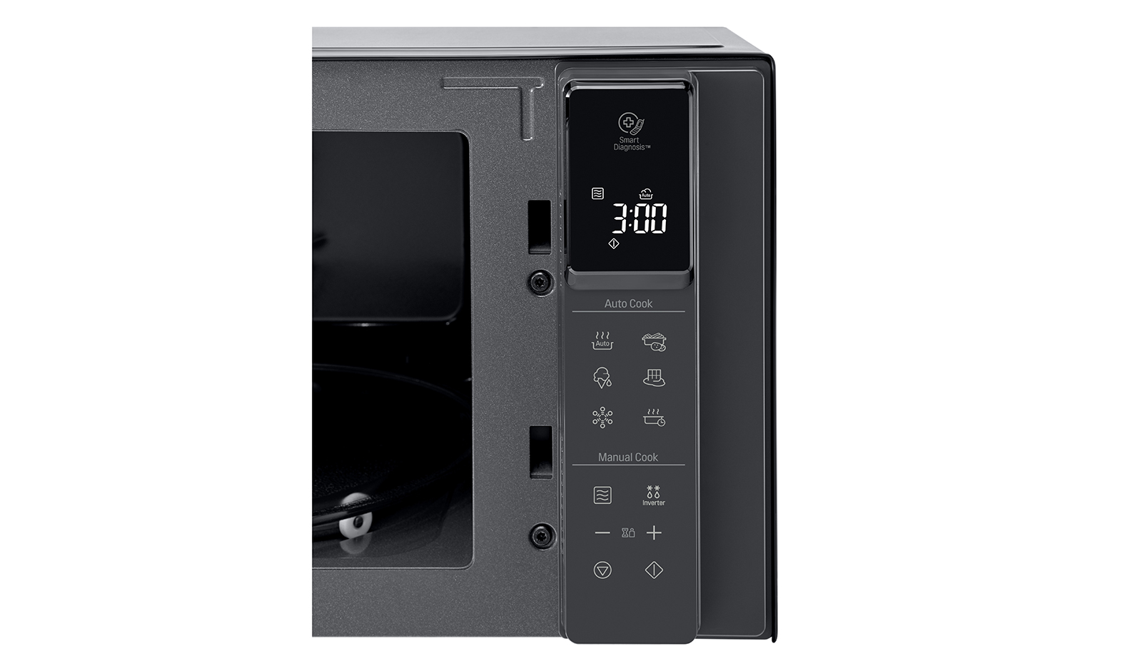 Cuptor cu microunde LG MS2595DIS 1000 W / 25 l / Negru photo 4