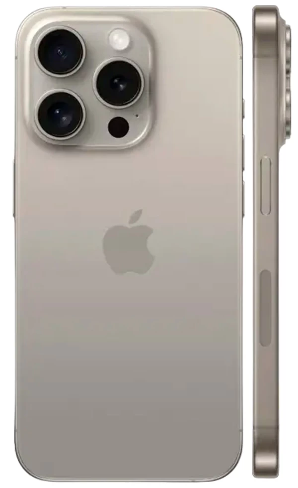 Смартфон Apple iPhone 15 Pro / 6.1'' / 8 ГБ / 128 ГБ / Natural Titanium photo 4