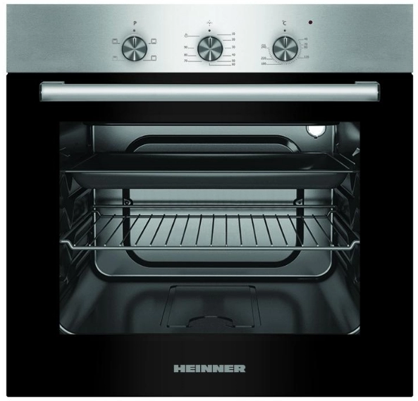 Встраиваемый духовой шкаф Heinner HBO-S624LTG-IX / 62 л. / A / Нерж. сталь photo 1