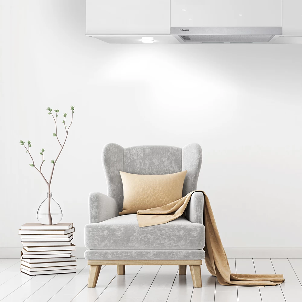 Вытяжка Pyramida TL 60 SLIM IX / Телескопическая / До 12 кв.м / Нержавеющая сталь photo 3