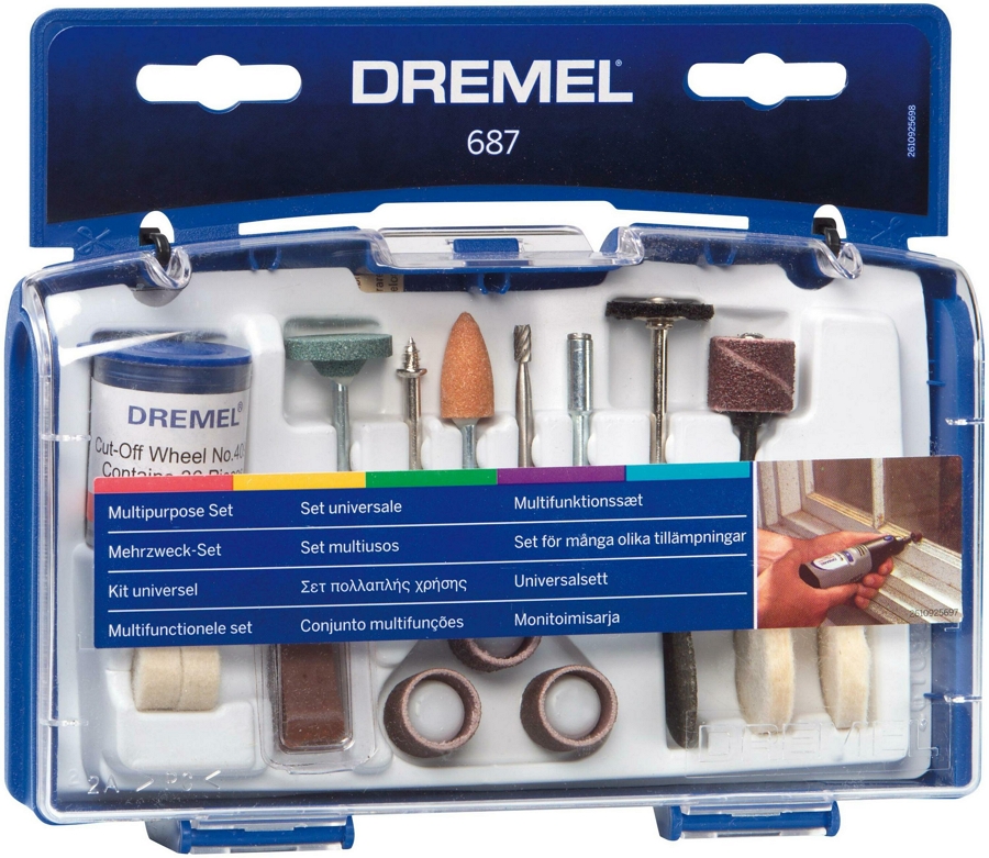 Set accesorii Dremel 687, 26150687JA photo 1 Set accesorii Dremel 687, 26150687JA photo 1
