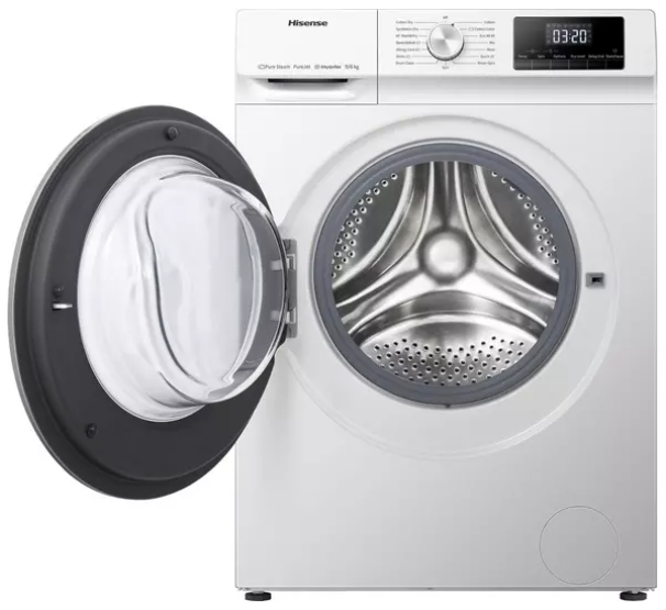 Стиральная машина с сушкой Hisense WDQA1014EVJM 10 кг /1400 об/мин /D /Белый photo 2