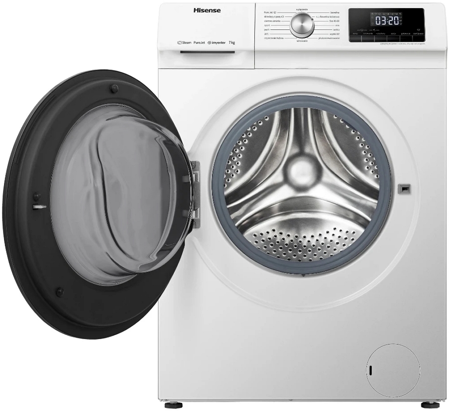 Стиральная машина Hisense WFQA7014EVJM 7 кг / 1400 об/мин / A / Белый photo 3