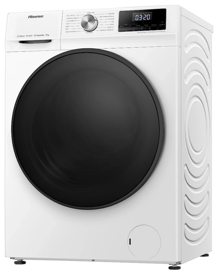 Стиральная машина Hisense WFQA8014EVJM 8 кг / 1400 об/мин / A / Белый photo 3