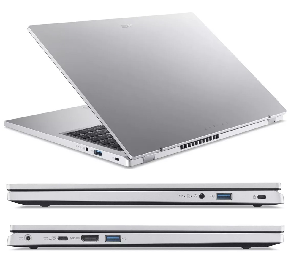 Laptop Acer Personal Aspire 3 A31544PR5JZ 15.6” / 16 GB / 512 GB / Ryzen 5 / Radeon Graphics / Argintiu photo 5