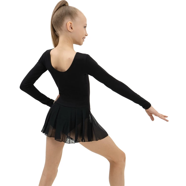 Купальник гимнастический Grace Dance Gymnastic leotard / 32 / Черный photo 4