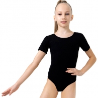 Купальник гимнастический короткий рукав Grace Dance Gymnastic leotard short sleeve thumbnav