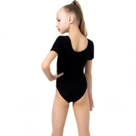 Costum p/u gimnastica maneca scurta Grace Dance Gymnastic leotard short sleeve thumbnav 2