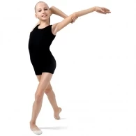 Costum pentru gimnastica cu sorti fara maneci Grace Dance Gymnastic leotard thumbnav 5