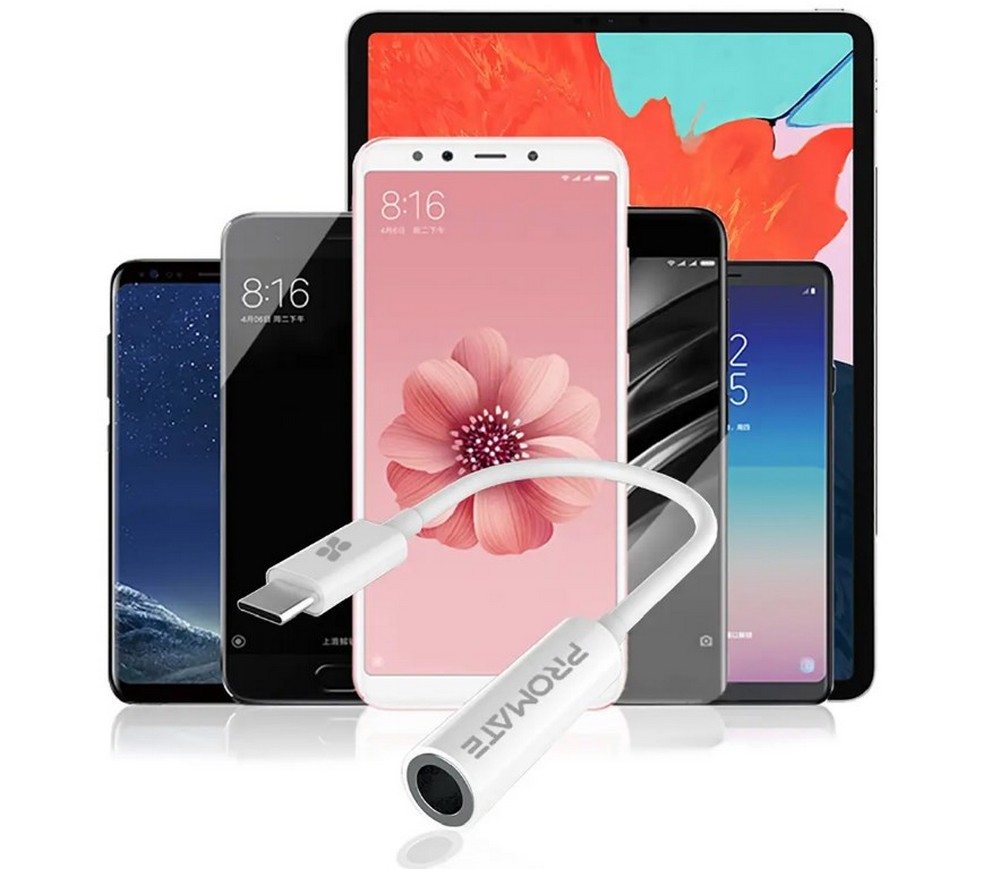 Адаптер USB Type-C - 3.5mm Promate AUXLink-C photo 3