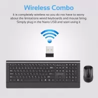 Клавиатура + мышь беспроводная Promate ProCombo 4 thumbnav 8