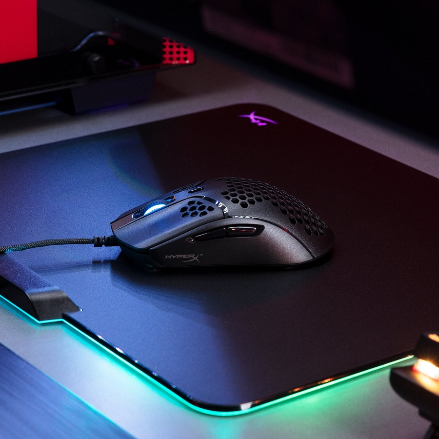 Проводная мышь HyperX HMSH1-A-BK/G Черный / Оптическая / Черный photo 4