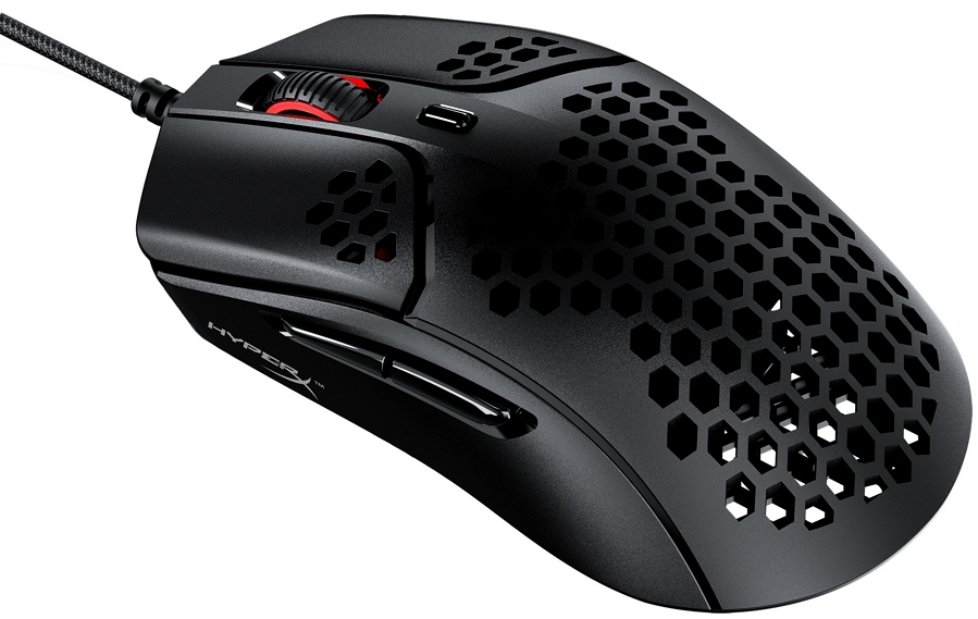 Проводная мышь HyperX HMSH1-A-BK/G Черный / Оптическая / Черный photo 7