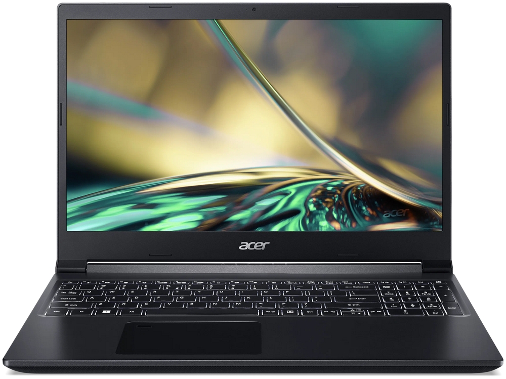 Laptop Acer Gaming Aspire 7 Aspire A715-76G-57KH 15.6” / 16 GB / 512 GB / Core i5 / GeForce RTX 3050 / Negru photo 1