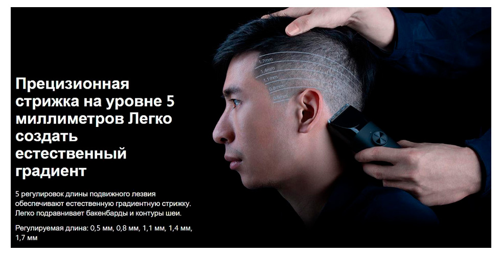 Машинка для стрижки Xiaomi Hair Clipper photo 8
